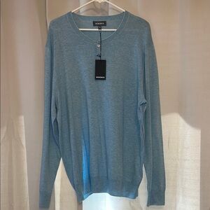 Bonobos Sky Blue Crewneck Sweater